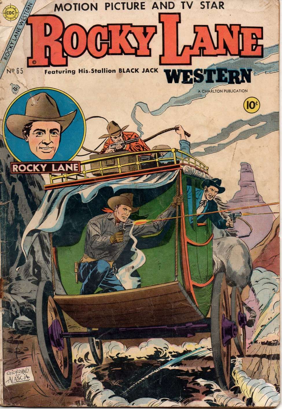 Book Cover For Rocky Lane Western 65