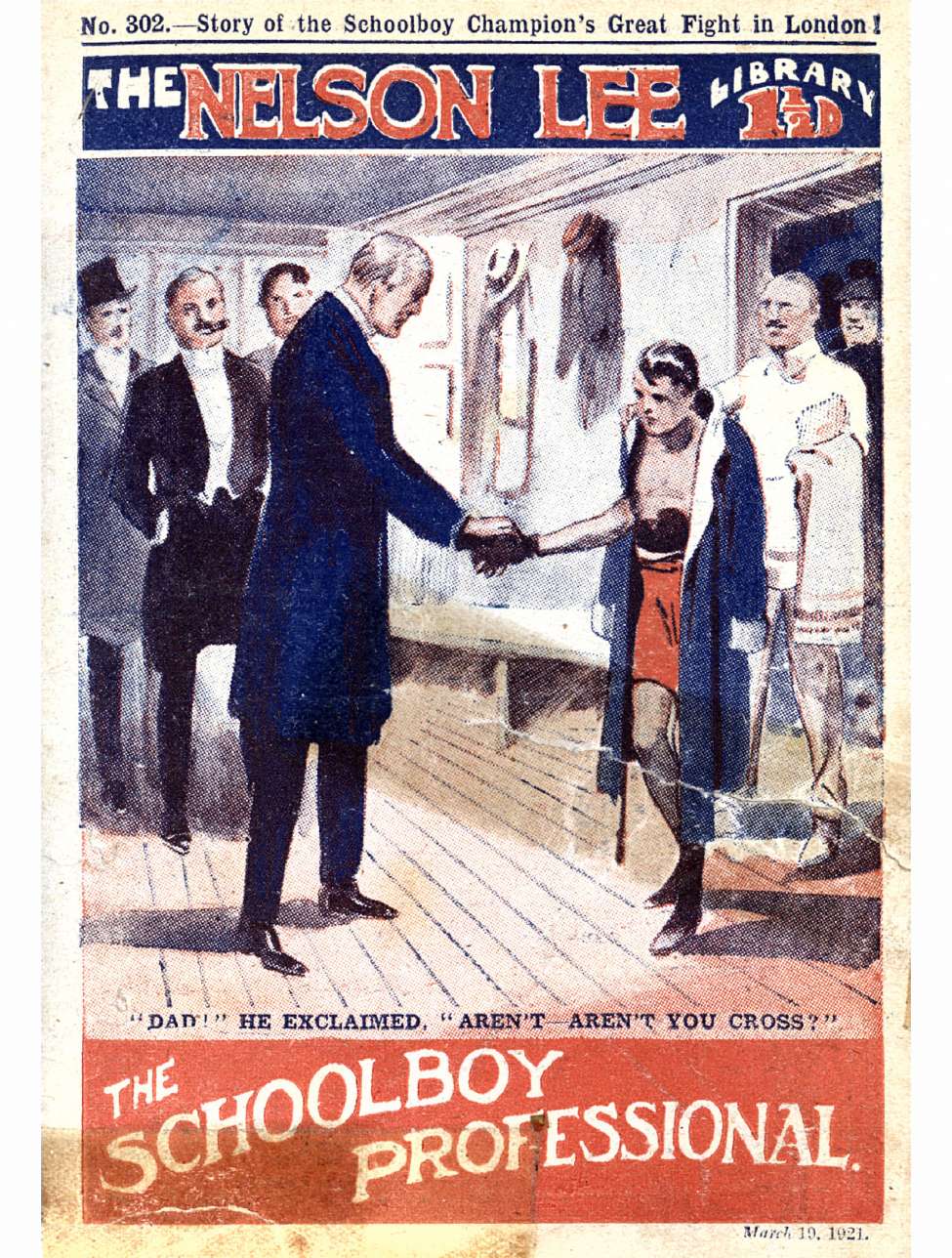Book Cover For Nelson Lee Library s1 302 - The Schoolboy Professional