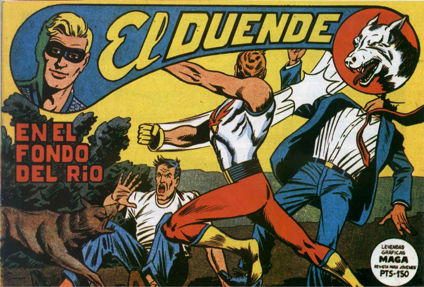 Comic Book Cover For El Duende 8 - En el fondo del río