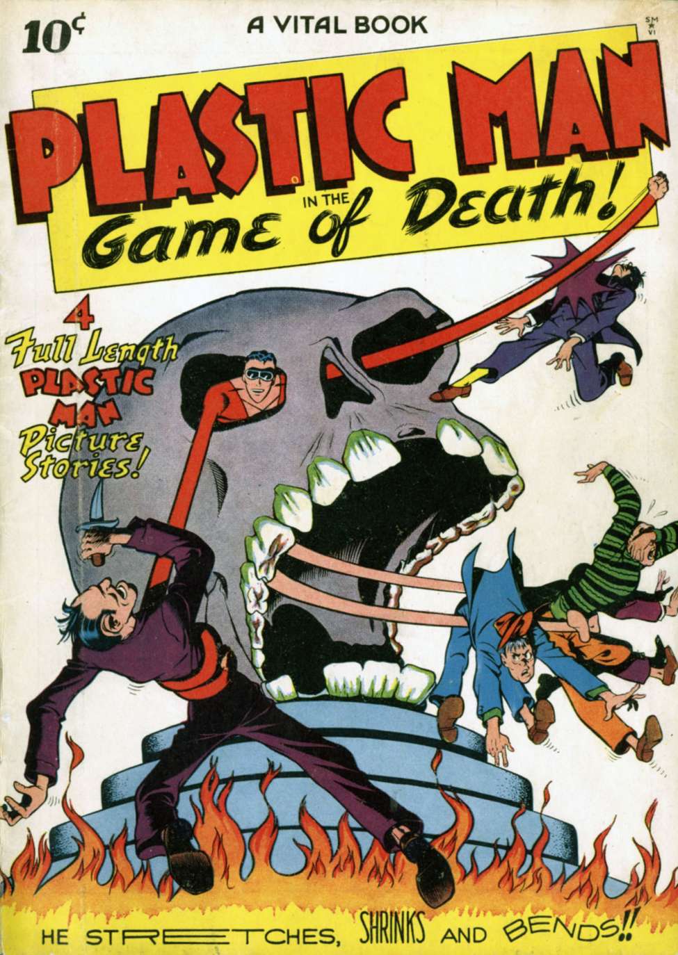 Book Cover For Plastic Man 1