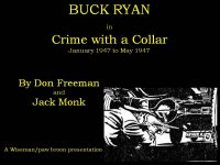 Large Thumbnail For Buck Ryan 30 - Crime With a Collar