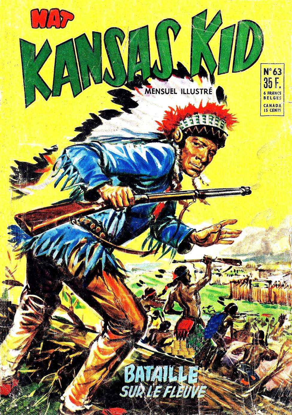 Comic Book Cover For Kansas Kid 63