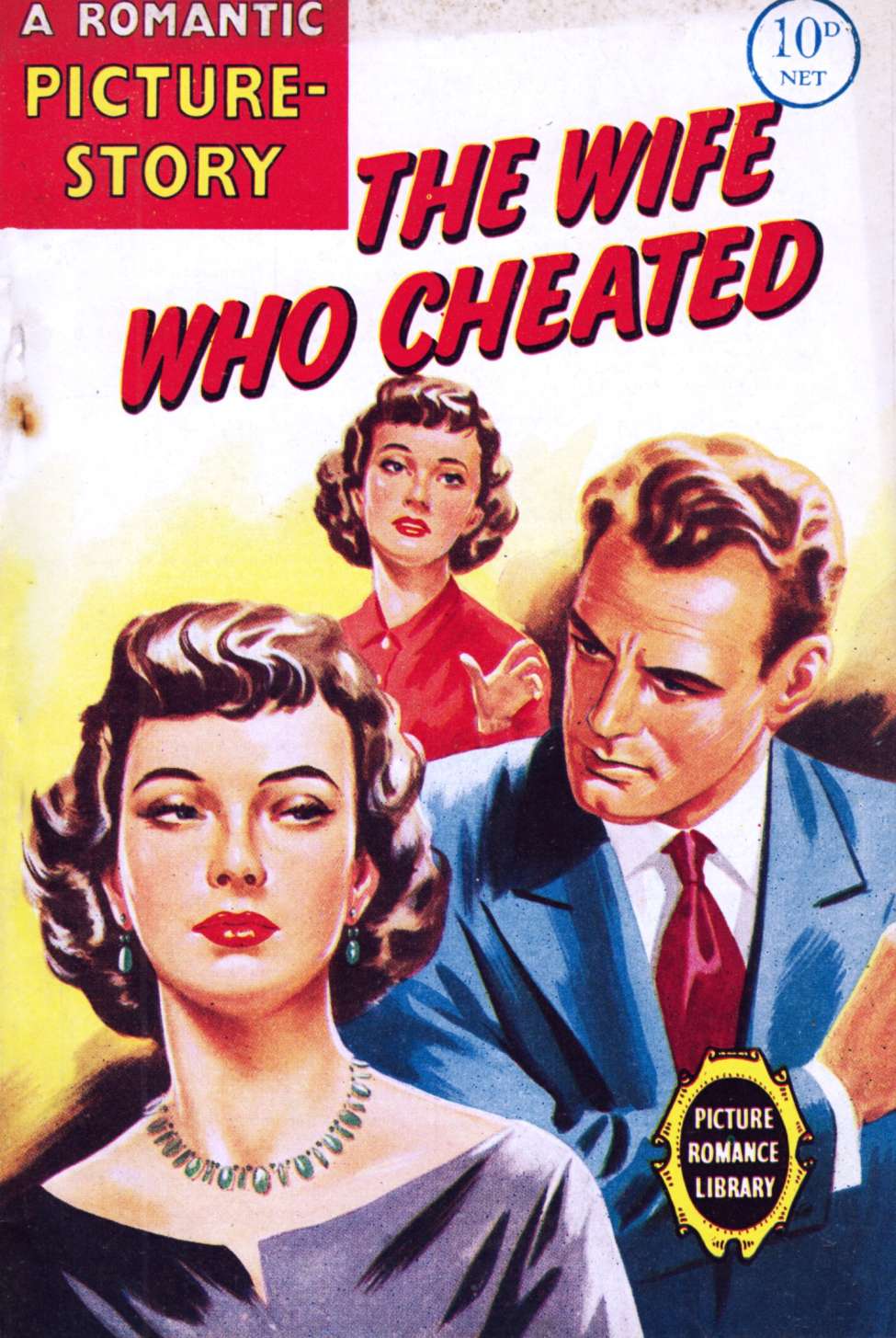 Book Cover For Picture Romance Library 33 - The Wife Who Cheated