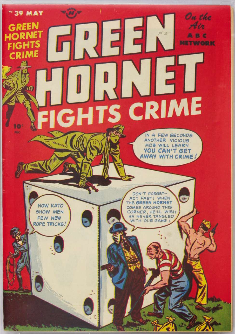 Comic Book Cover For Green Hornet Comics 39