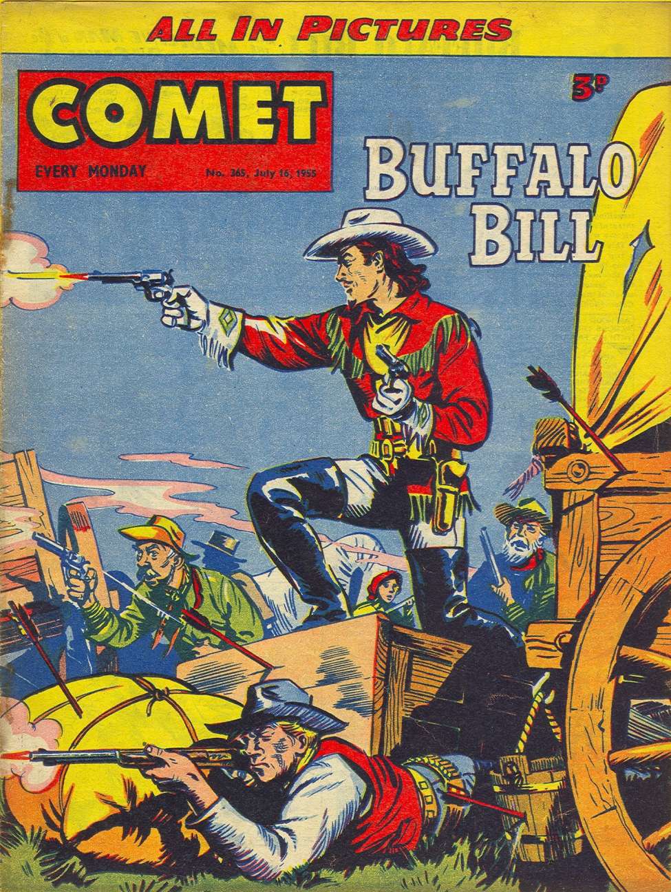 Comic Book Cover For The Comet 365