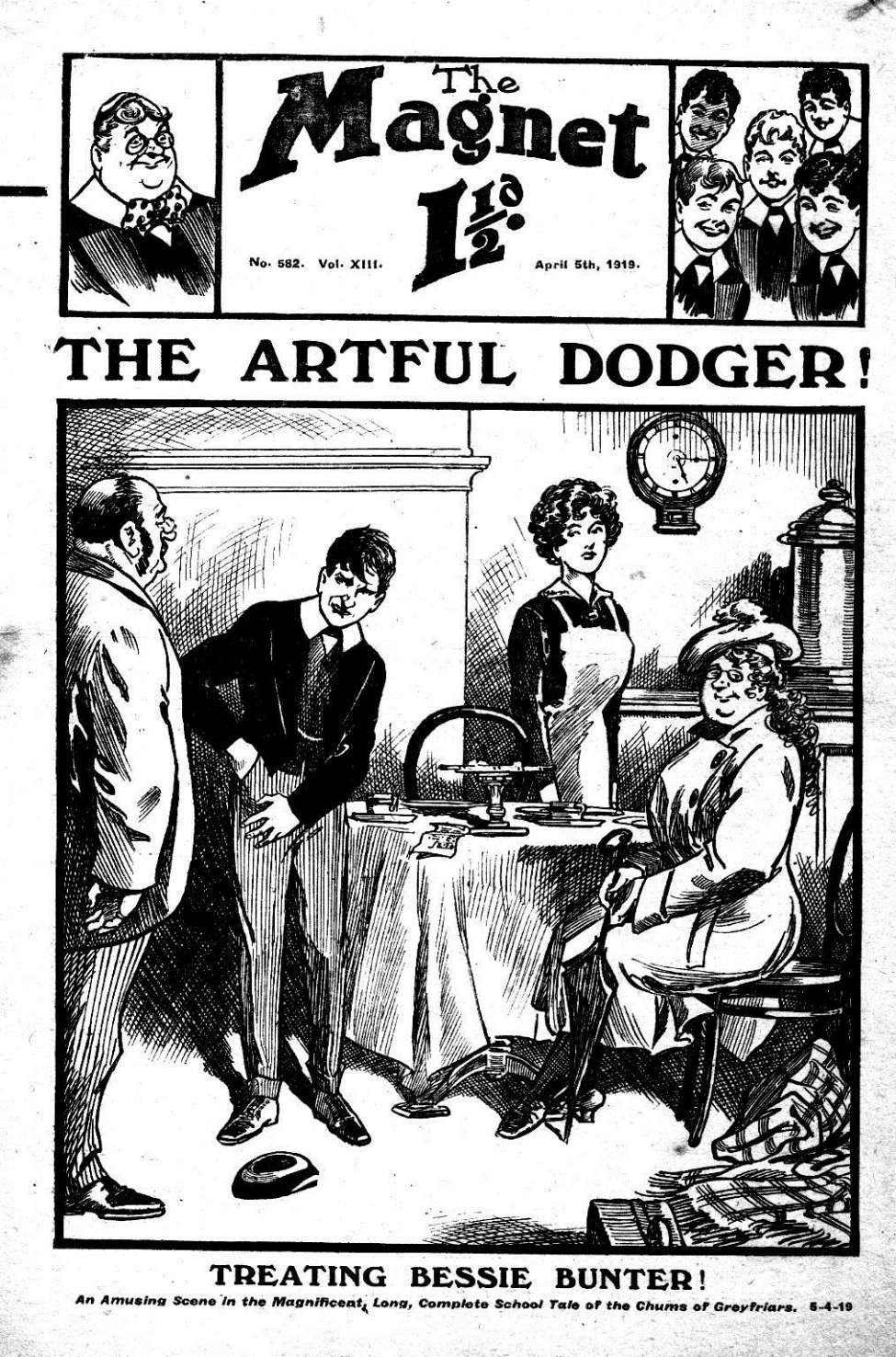 Book Cover For The Magnet 582 - The Artful Dodger!