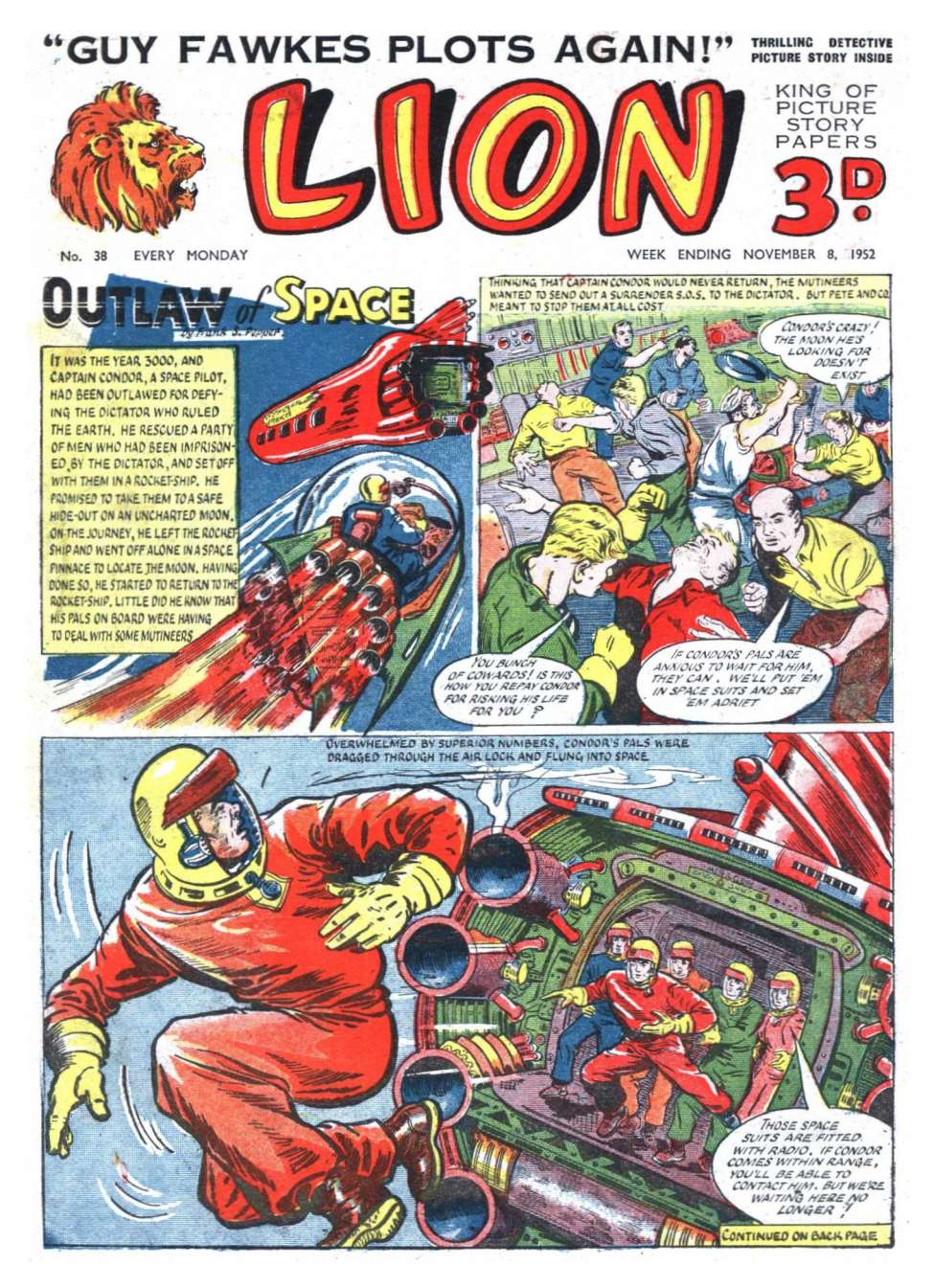 Comic Book Cover For Lion 38