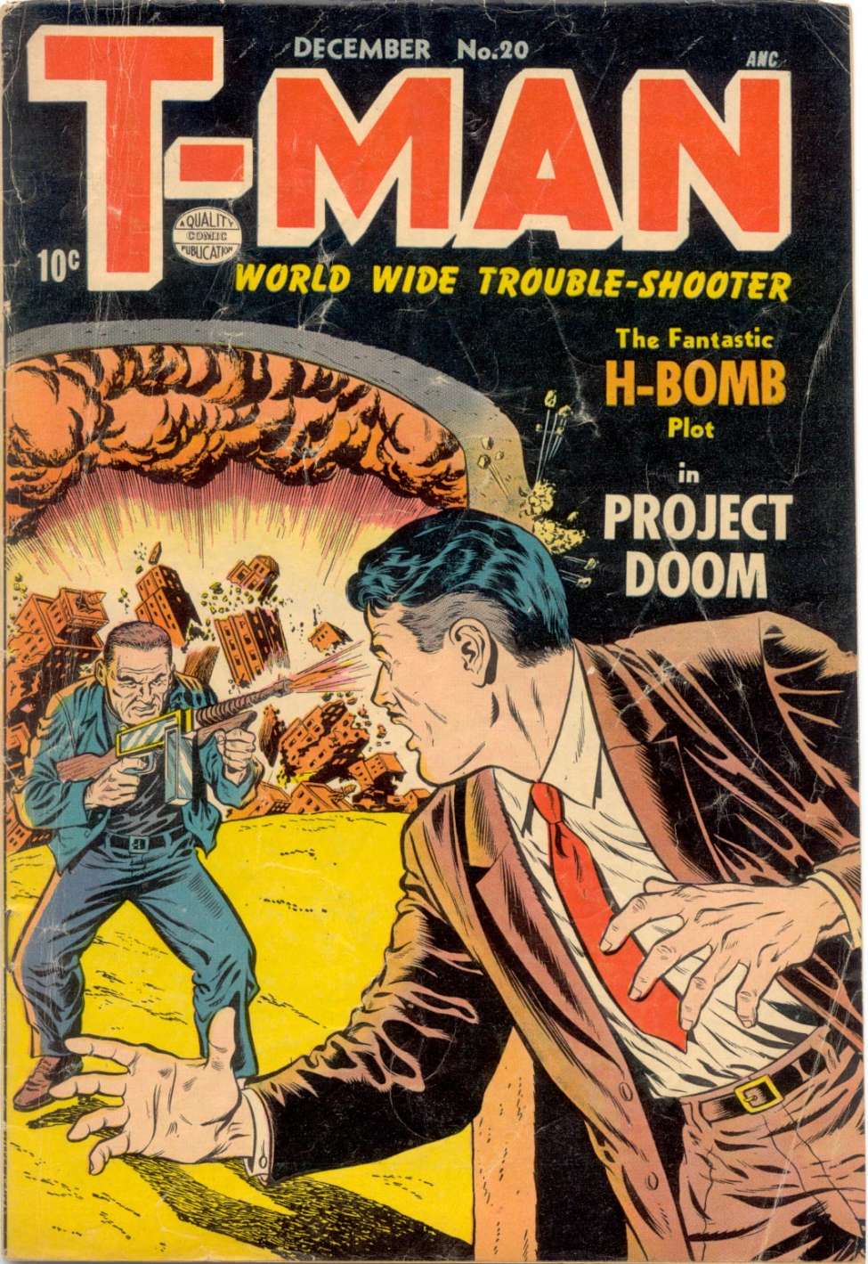 Comic Book Cover For T-Man 20