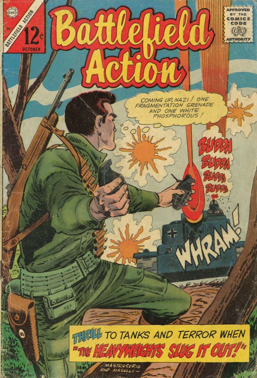 Comic Book Cover For Battlefield Action 60