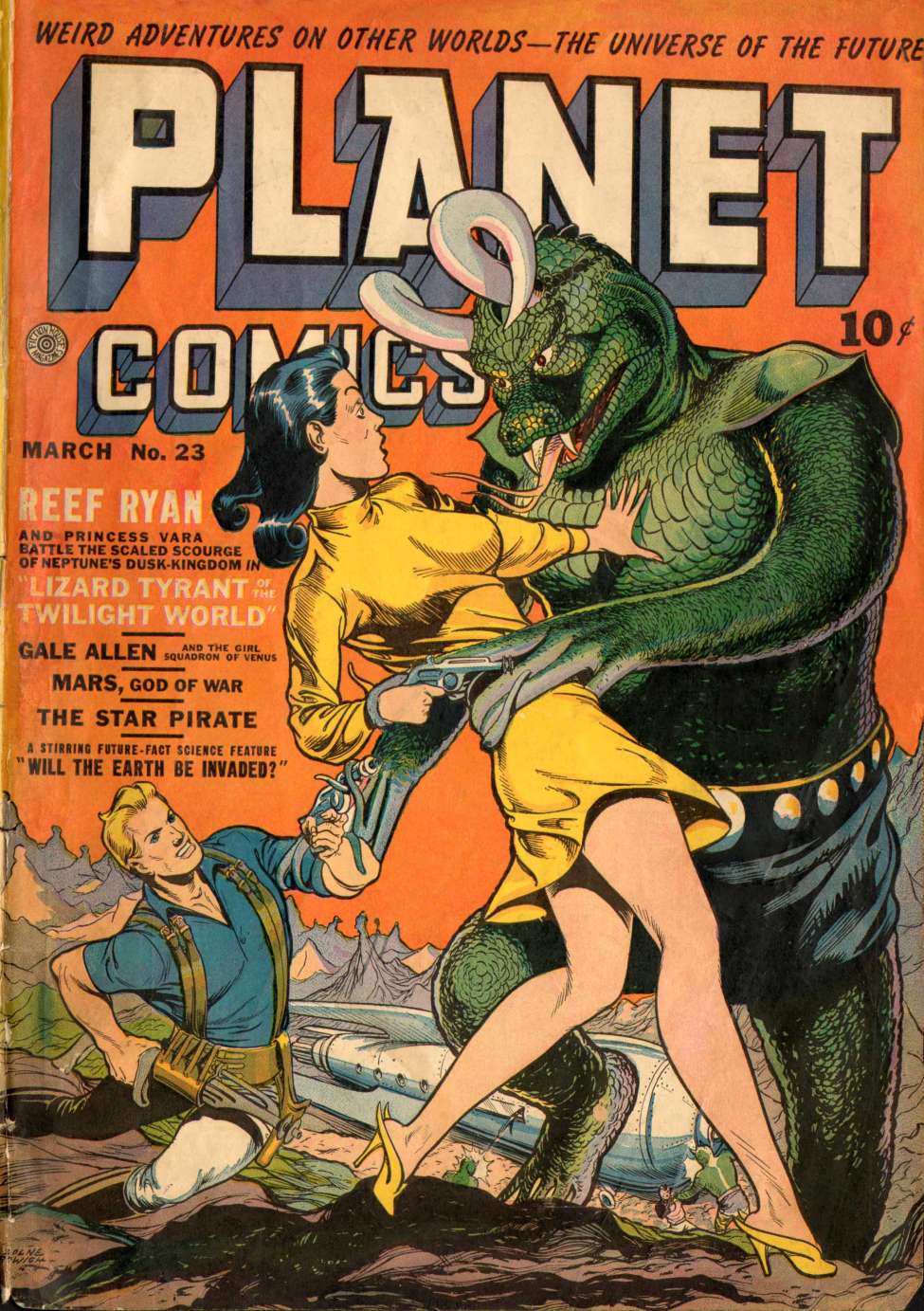 Book Cover For Planet Comics 23