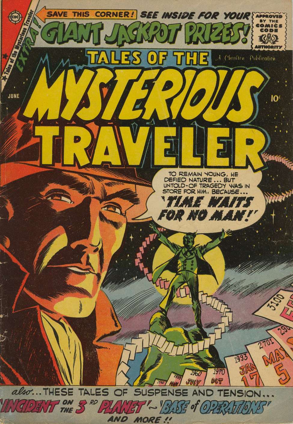 Comic Book Cover For Tales of the Mysterious Traveler 13