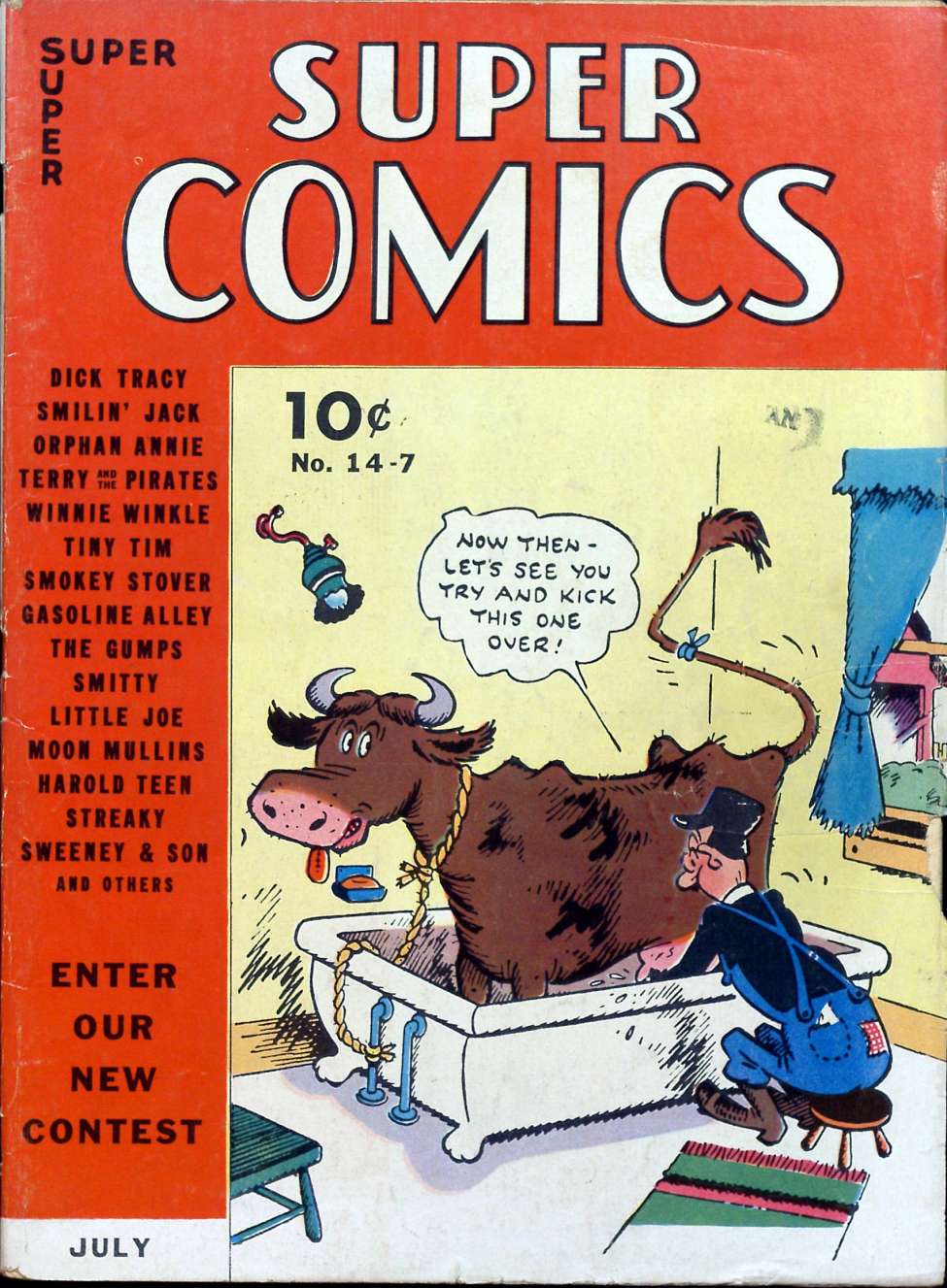 Book Cover For Super Comics 14