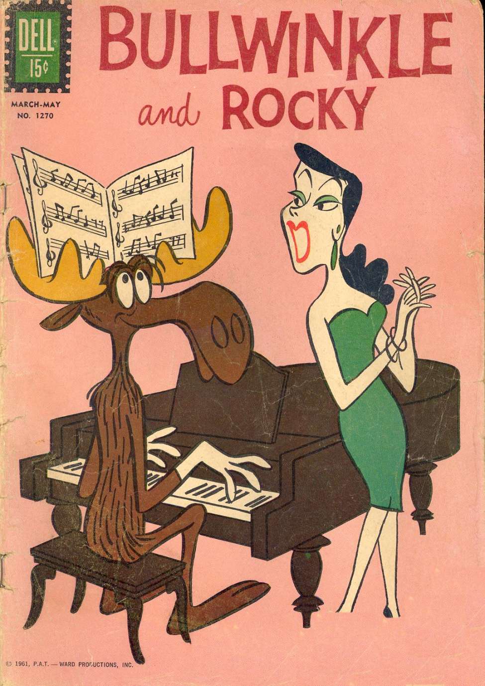 Comic Book Cover For 1270 - Bullwinkle and Rocky