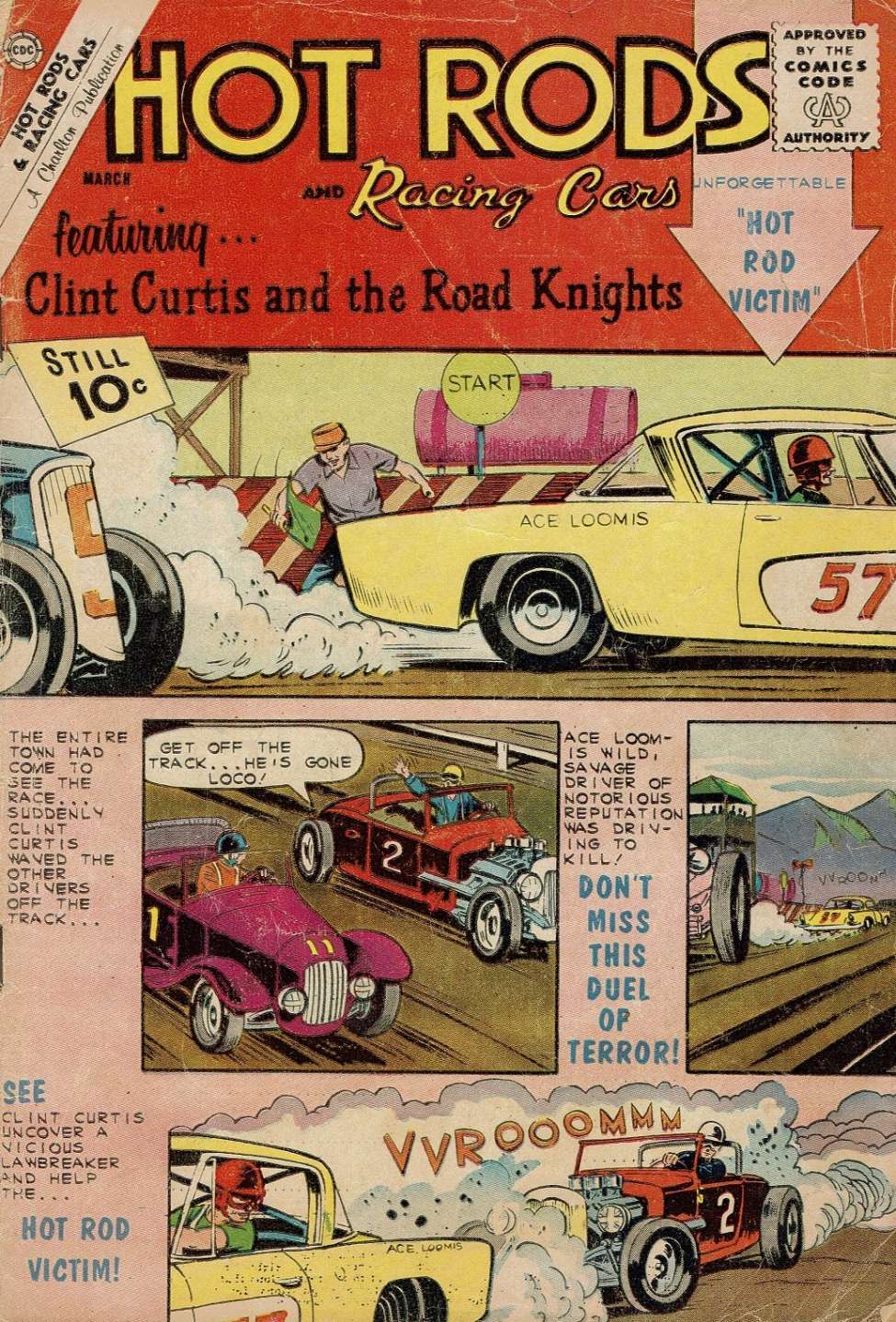 Book Cover For Hot Rods and Racing Cars 56