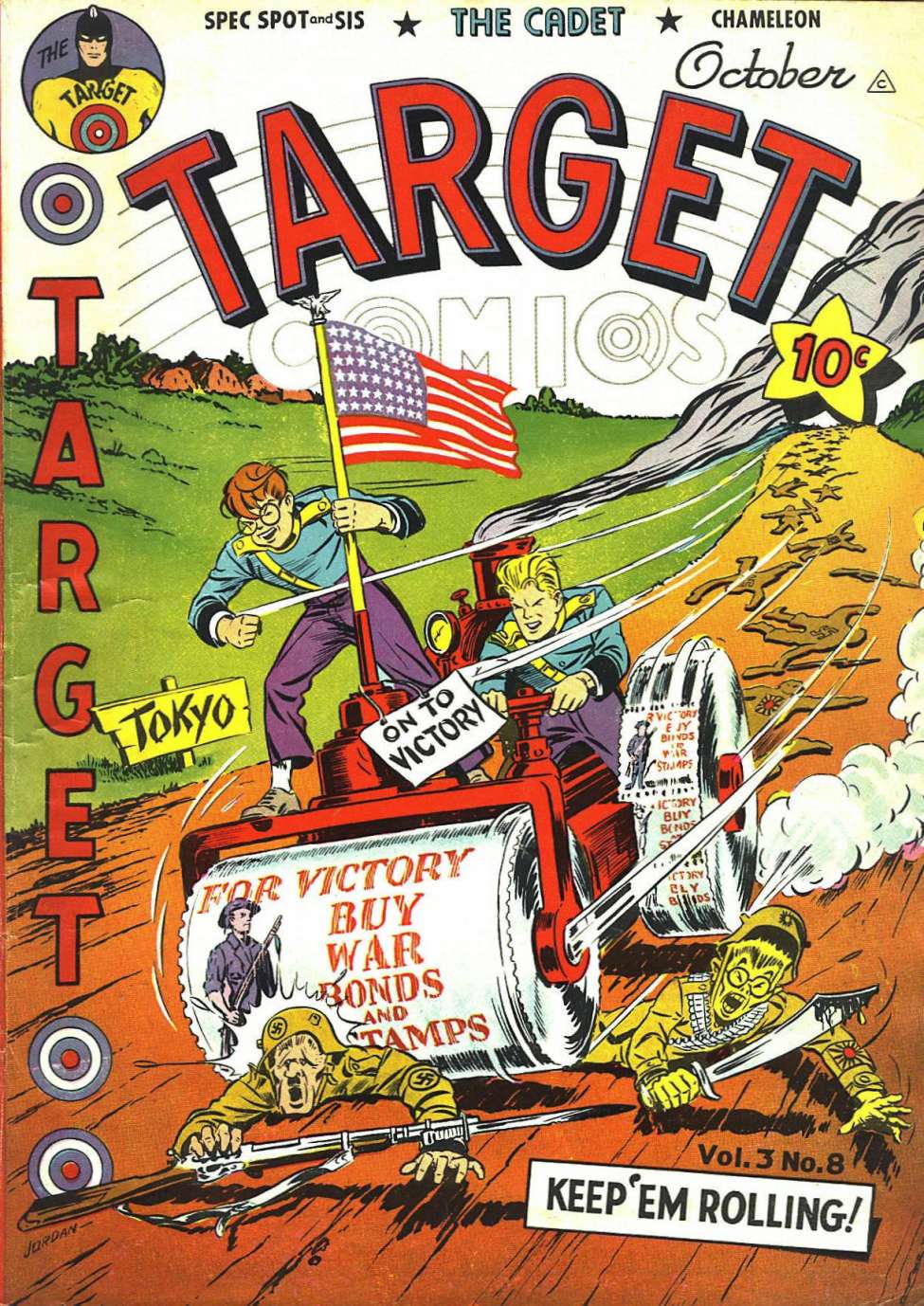 Book Cover For Target Comics v3 8