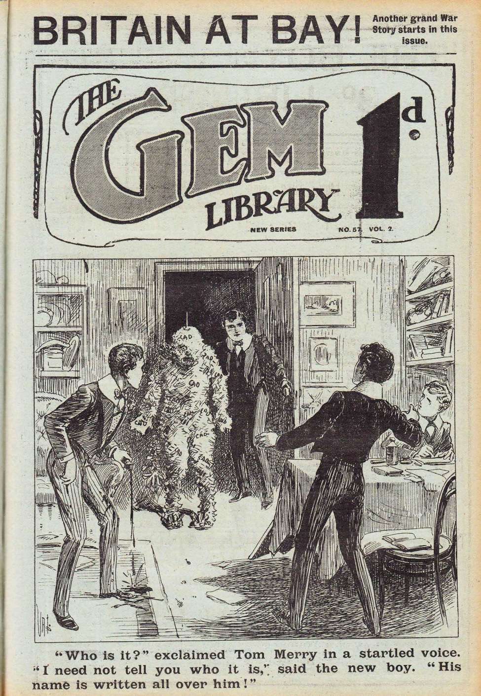 Book Cover For The Gem v2 57 - The Feud of the Fourth