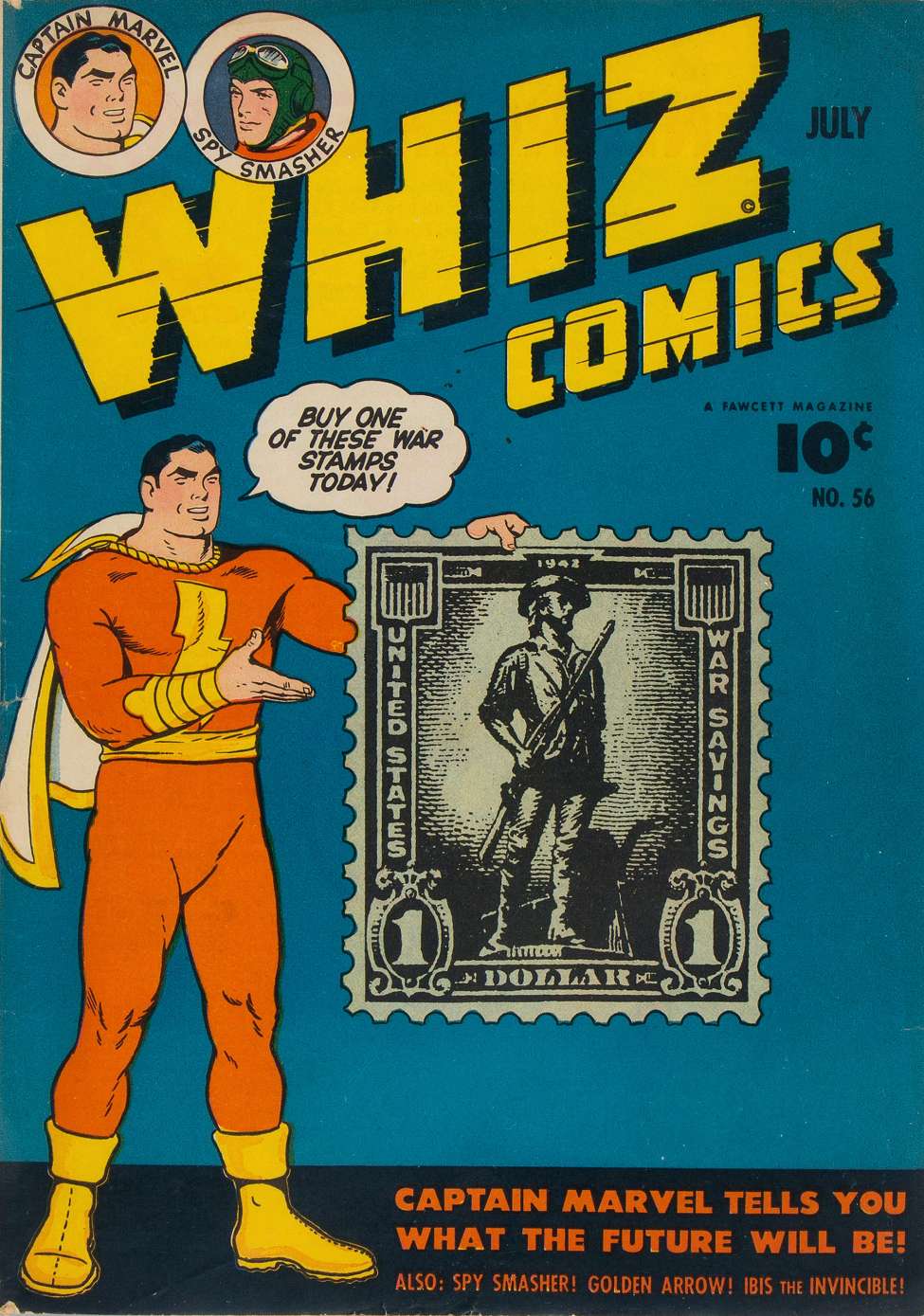 Book Cover For Whiz Comics 56