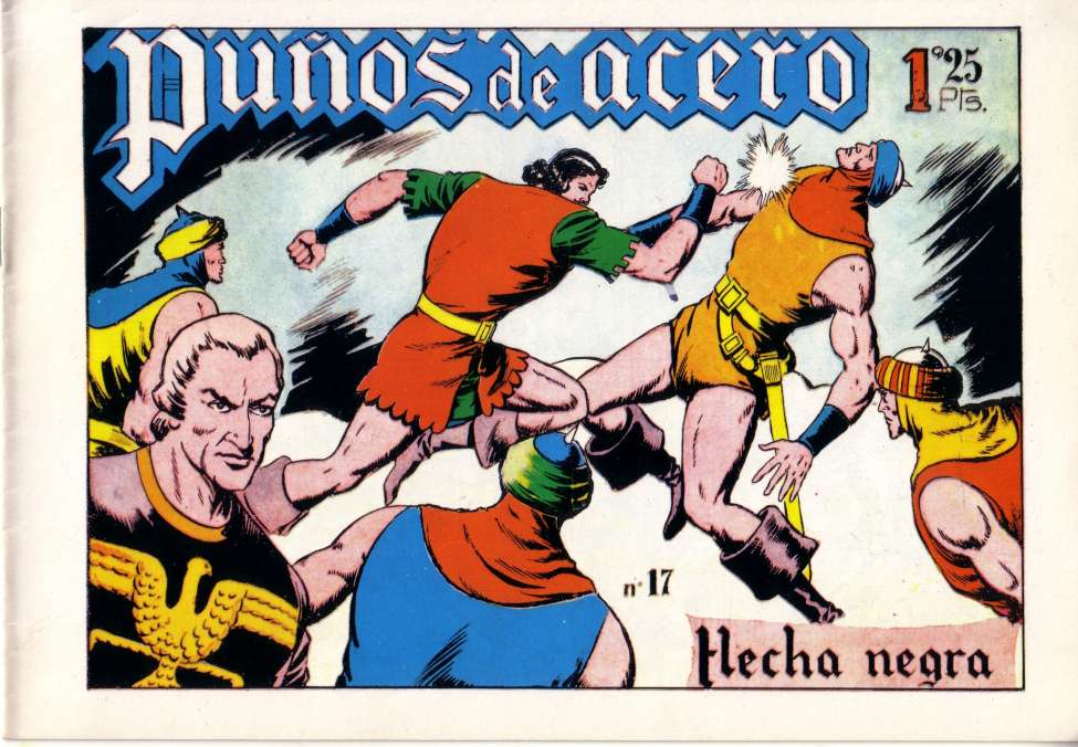 Comic Book Cover For Flecha Negra 17 - Puños De Acero