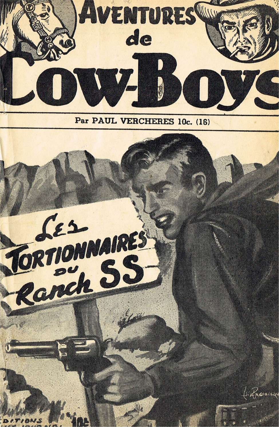 Book Cover For Aventures de Cow-Boys 16 - Les tortionnaires du ranch SS