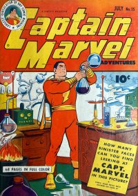 Large Thumbnail For Captain Marvel Adventures 25 - Version 1