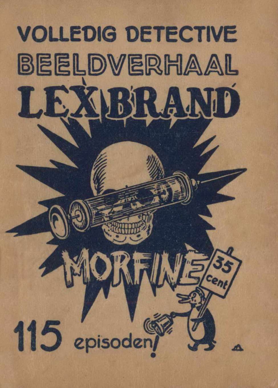 Comic Book Cover For Lex Brand 1 - Morfine