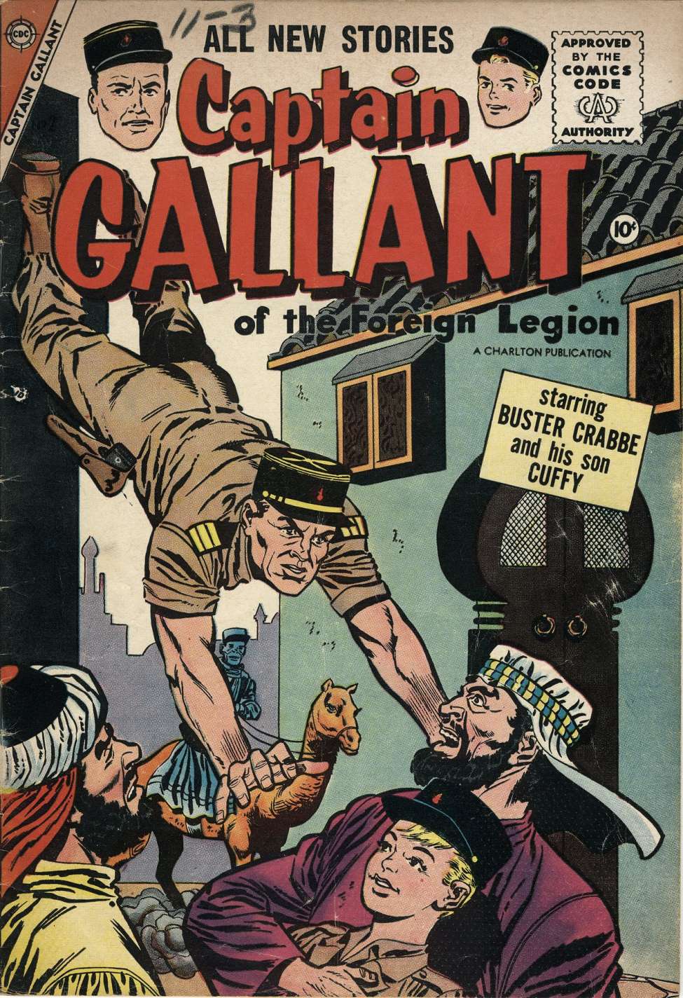 Comic Book Cover For Captain Gallant 2