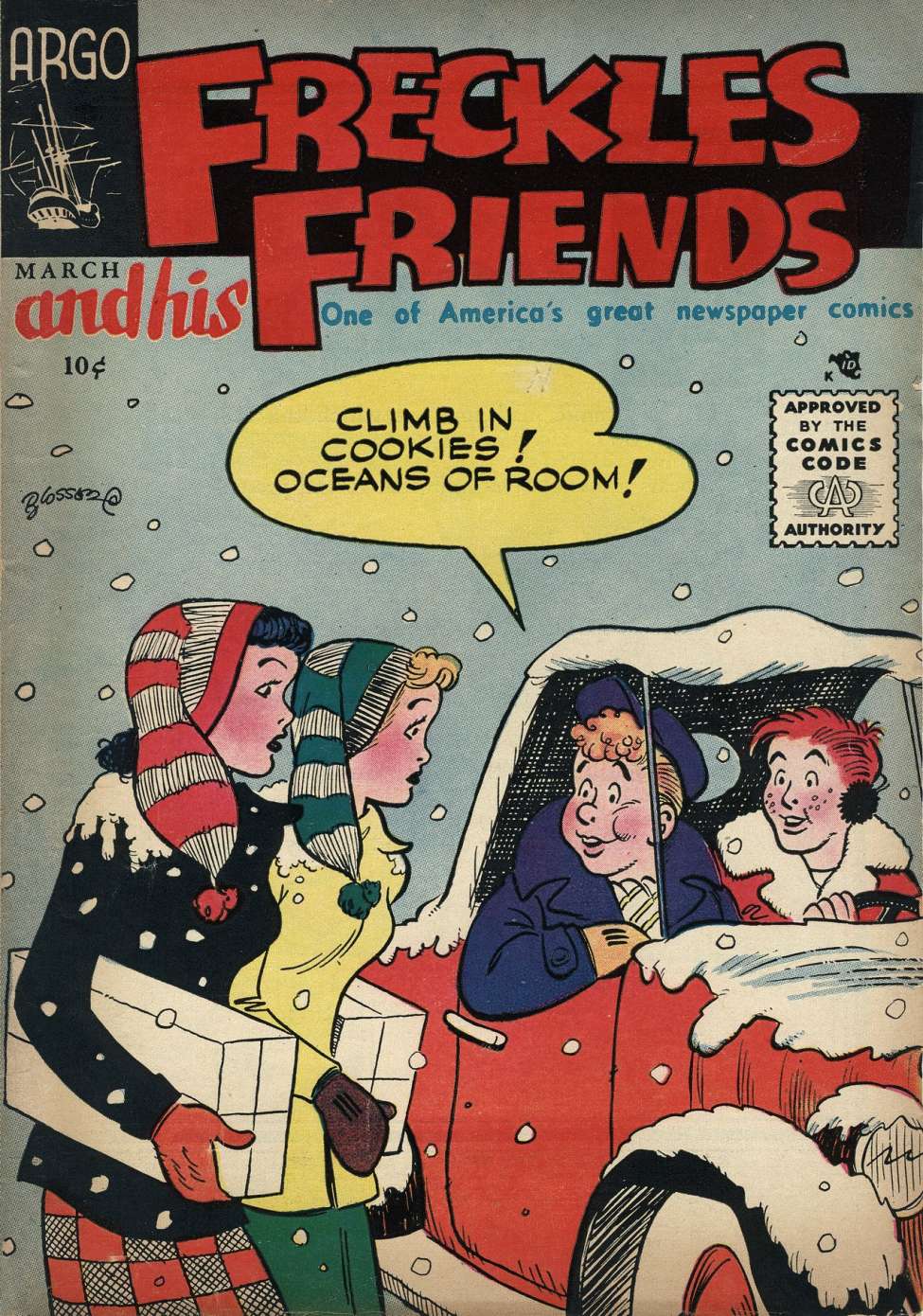 Comic Book Cover For Freckles and His Friends 3