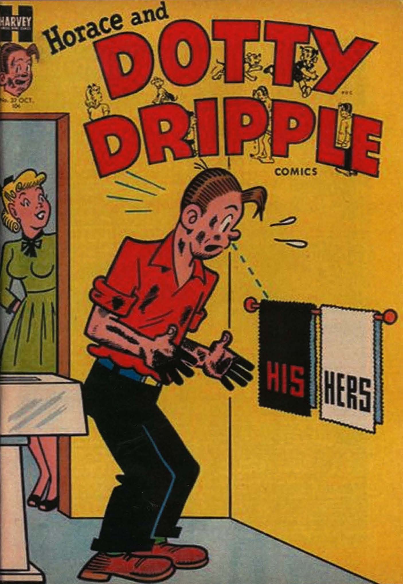 Comic Book Cover For Horace & Dotty Dripple 32