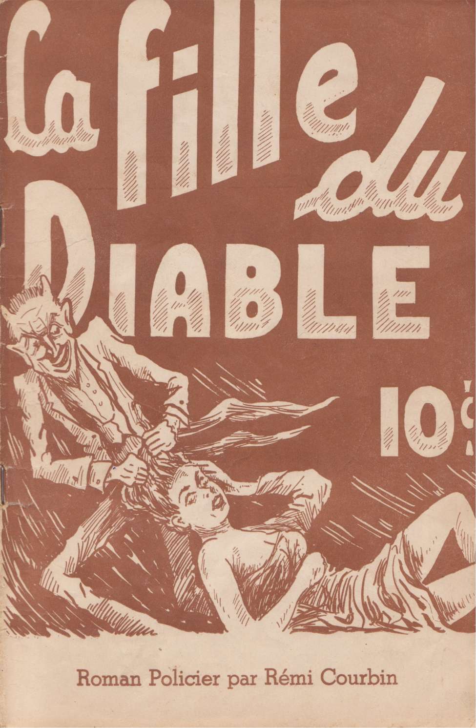 Comic Book Cover For Albert Brien 9 - La fille du diable