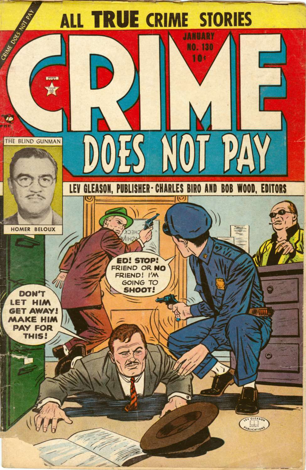 Book Cover For Crime Does Not Pay 130
