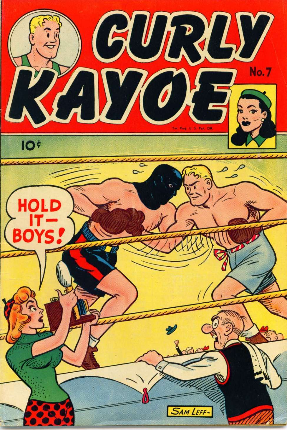 Comic Book Cover For Curly Kayoe 7