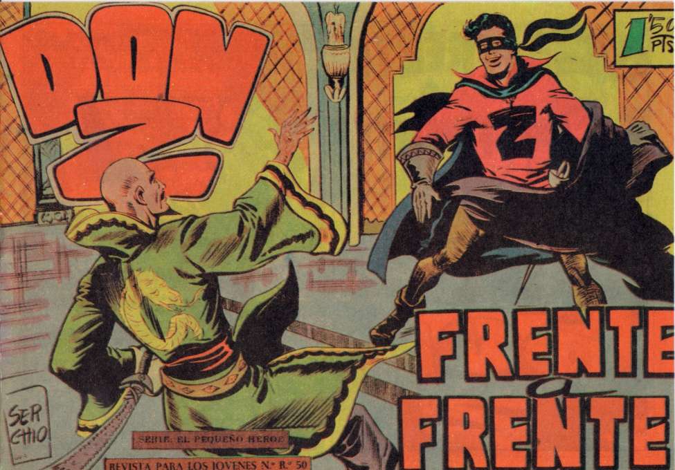 Comic Book Cover For Don Z 19 - Frente a Frente