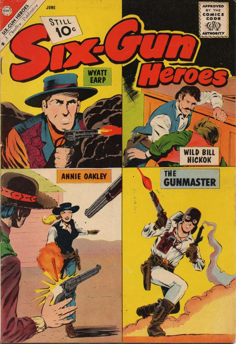 Book Cover For Six-Gun Heroes 63