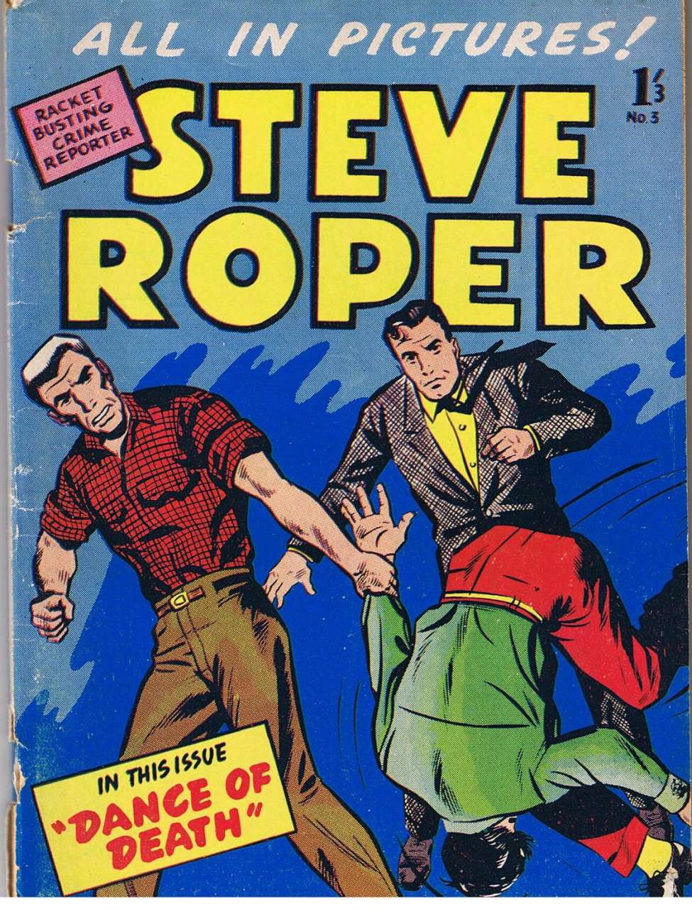 Comic Book Cover For Steve Roper 3