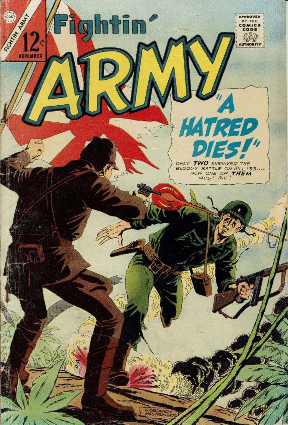 Book Cover For Fightin' Army 71
