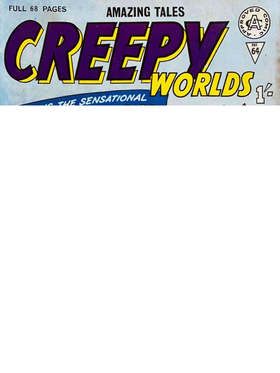 Book Cover For Creepy Worlds 64