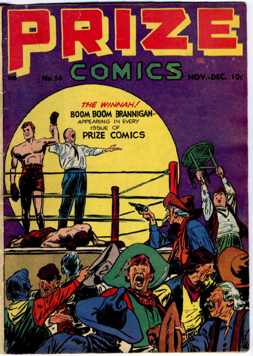Comic Book Cover For Prize Comics 56 - Version 1