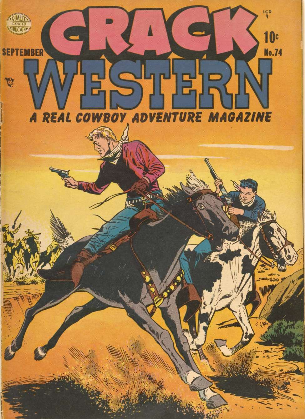 Book Cover For Crack Western 74