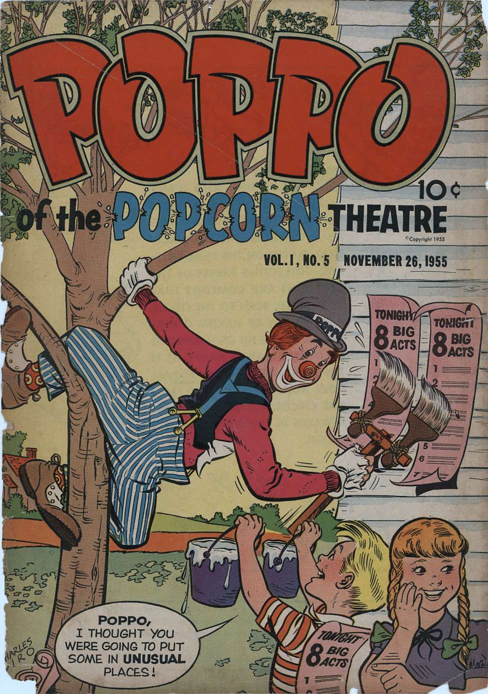 Comic Book Cover For Poppo of the Popcorn Theatre 5