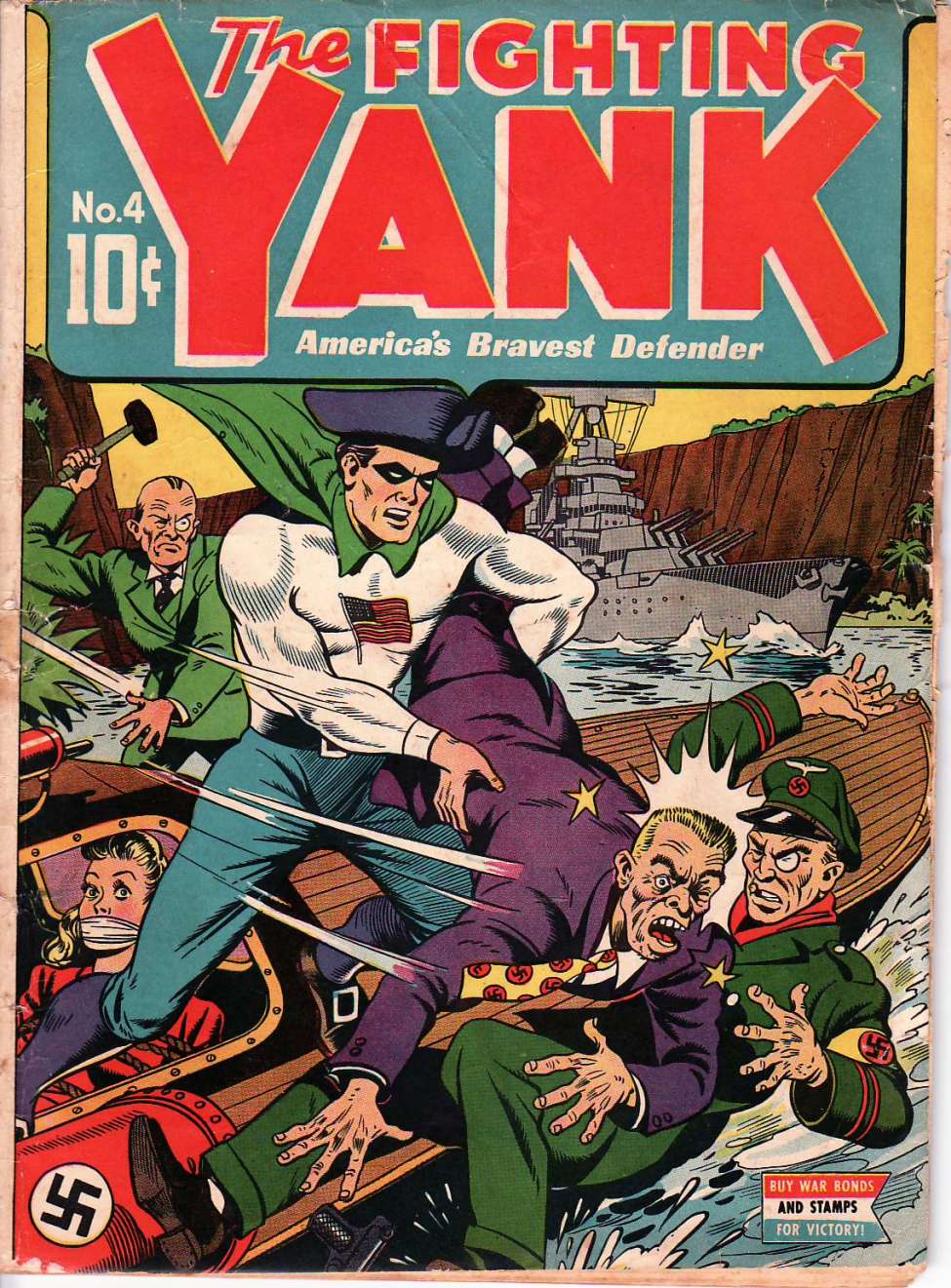Book Cover For The Fighting Yank 4