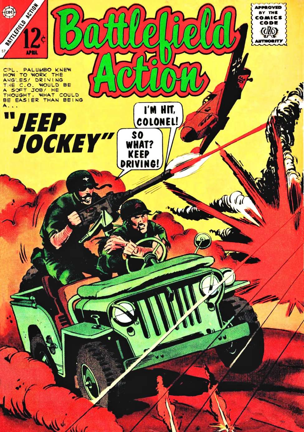 Comic Book Cover For Battlefield Action 57