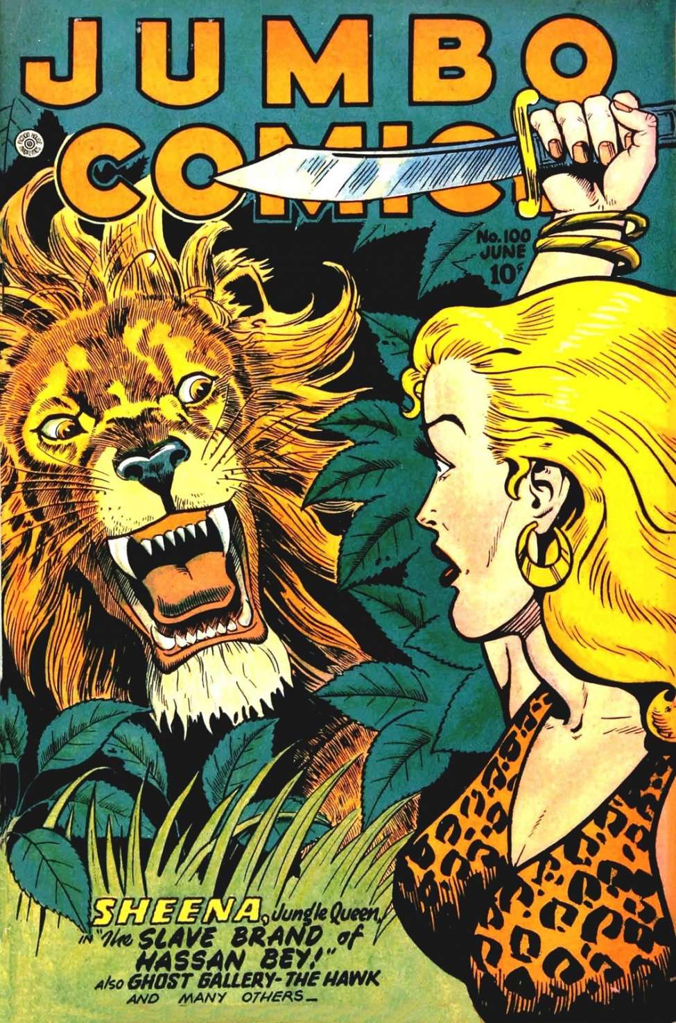 Book Cover For Jumbo Comics 100