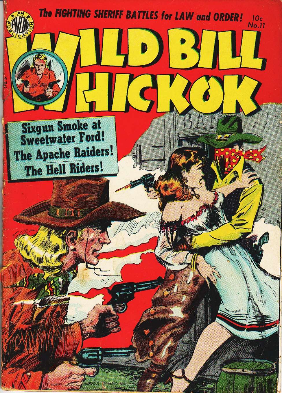 Comic Book Cover For Wild Bill Hickok 11 - Version 1