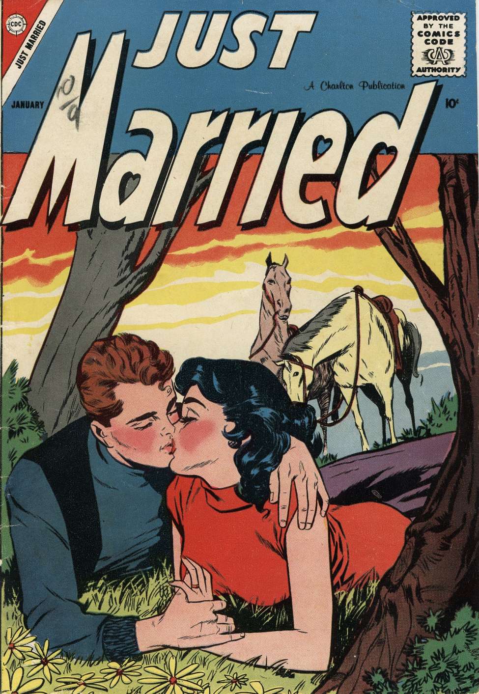 Comic Book Cover For Just Married 6