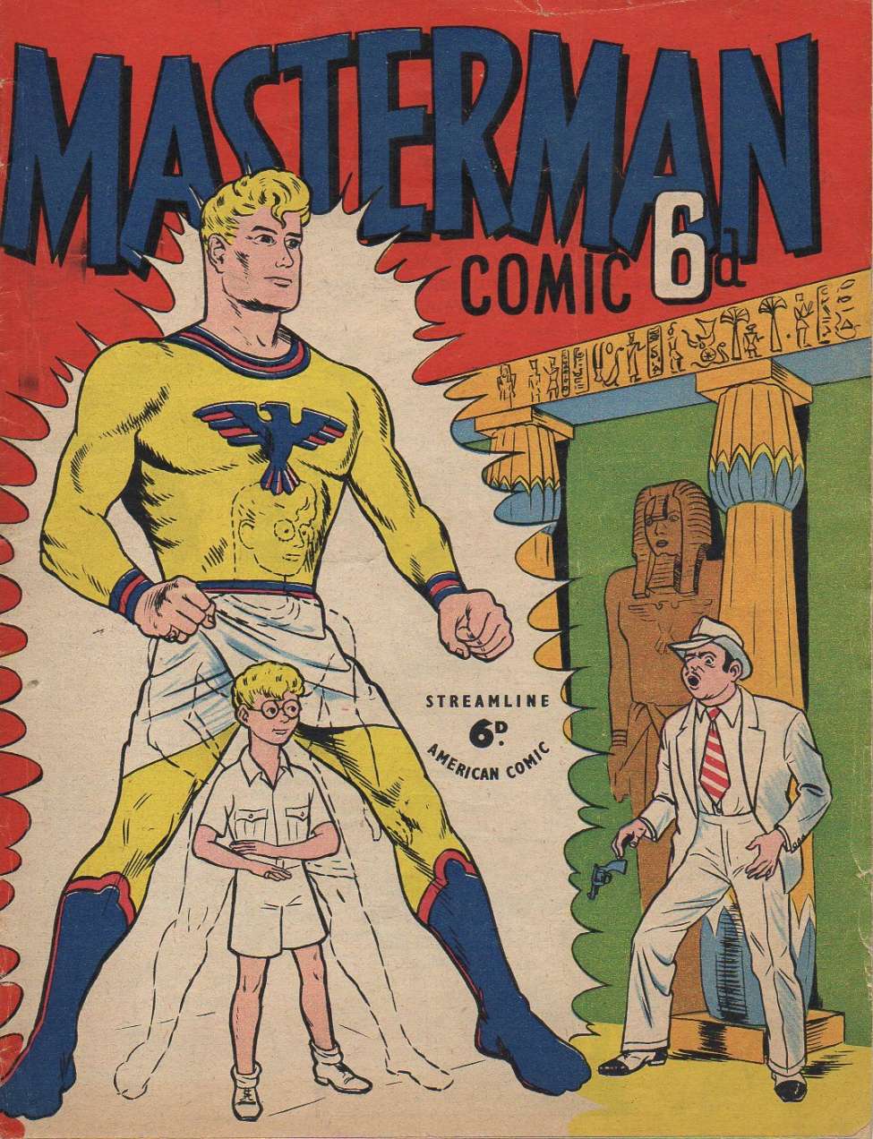 Comic Book Cover For Masterman Comic 1