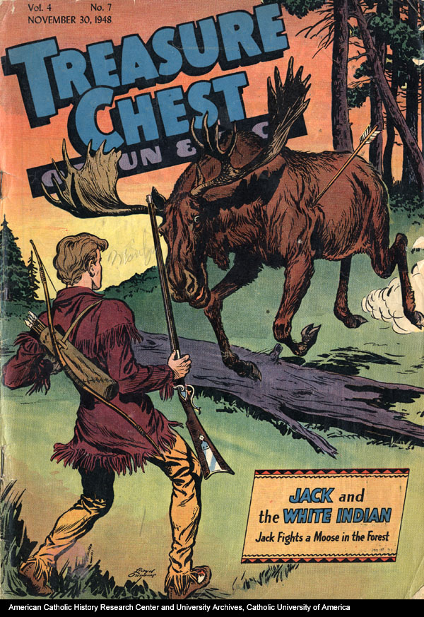 Comic Book Cover For Treasure Chest of Fun and Fact v4 7