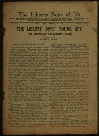 Large Thumbnail For The Liberty Boys of 76 1158 - The Liberty Boys' Young Spy