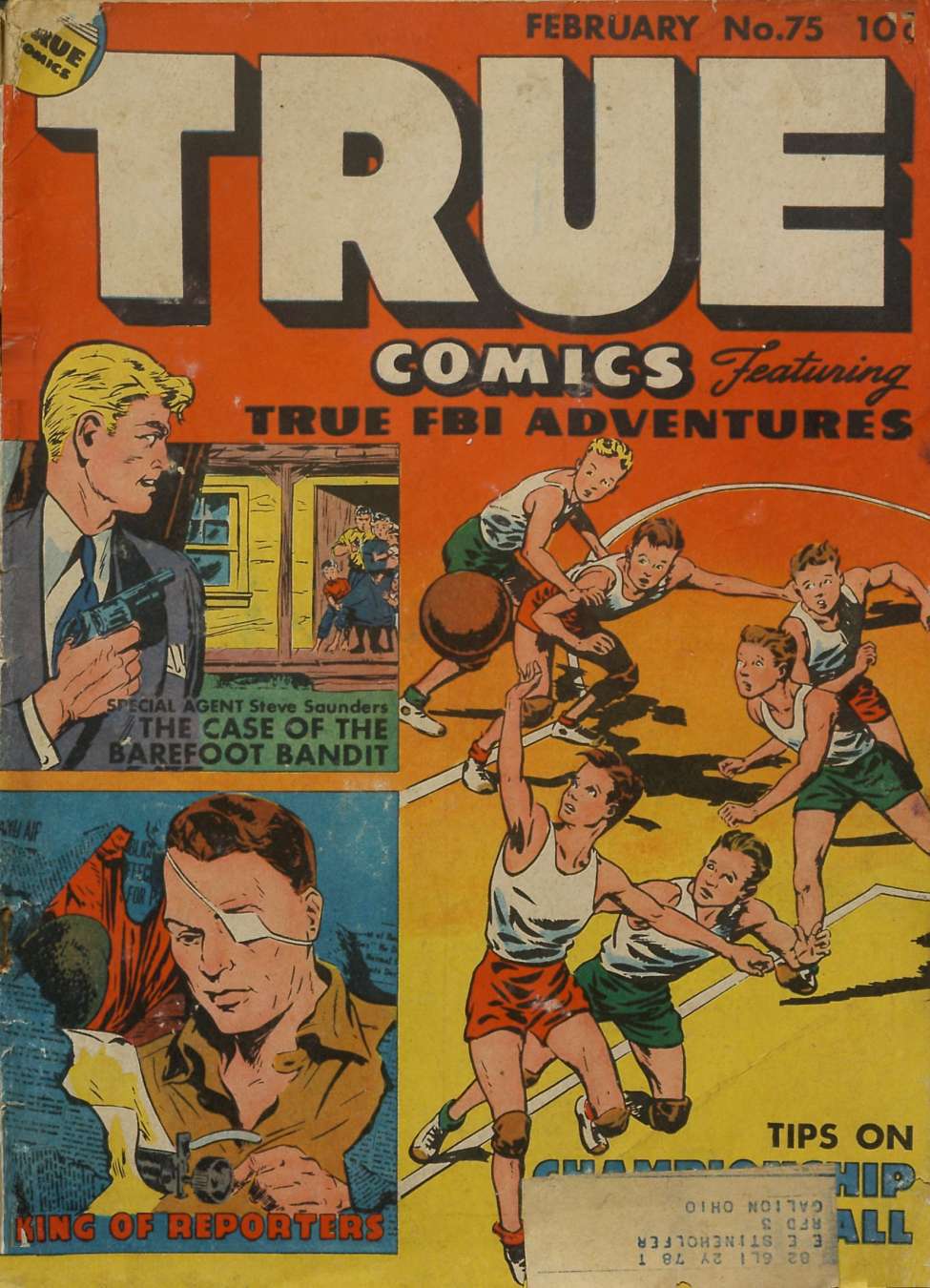 Book Cover For True Comics 75