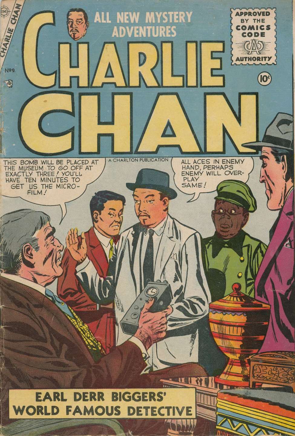 Comic Book Cover For Charlie Chan 9