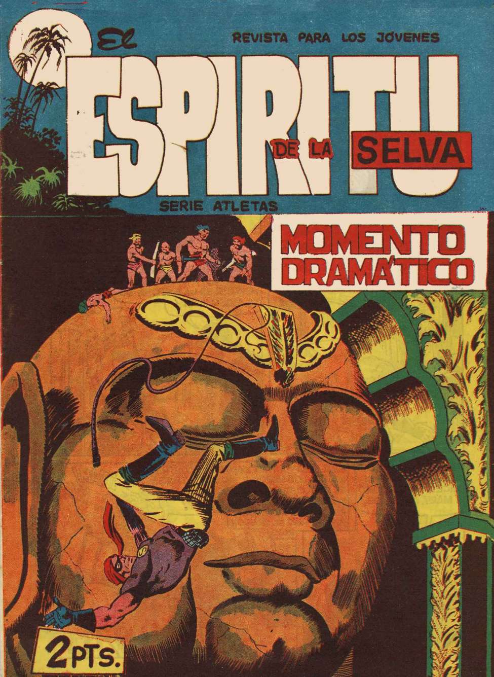 Comic Book Cover For El Espiritu De La Selva 78 - Momento Dramático